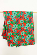 Organic jersey fabric Karamell Korall