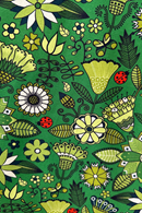 Organic jersey fabric Nyckelpiga