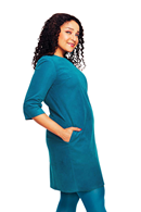 Olivia dress Petrol