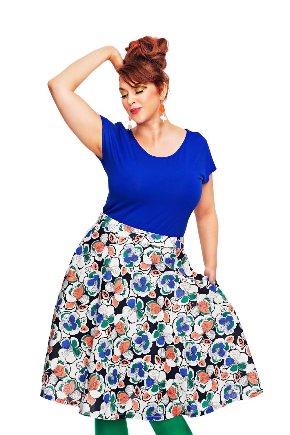 Solbritt skirt Penséer