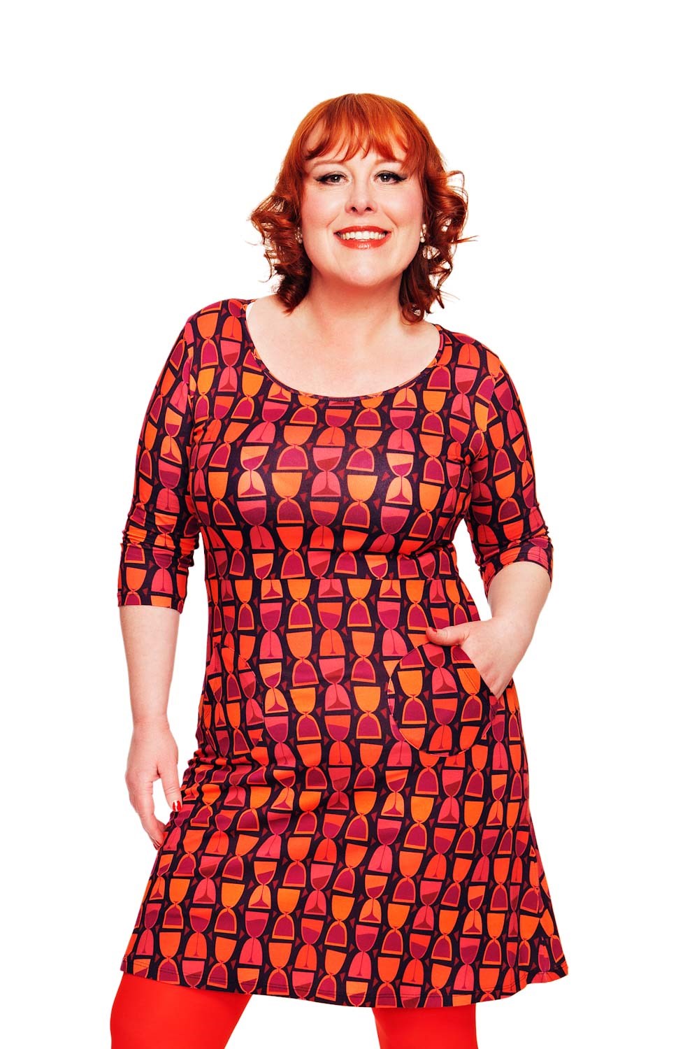 Ester dress Timglas lila