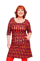 Ester dress Timglas lila