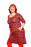 Ester dress Timglas lila