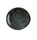Tallrik Cosmos Black, dia 26 cm, djup, asymmetrisk