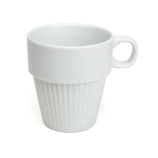 Kaffemugg Venedig, öra, 30 cl, fältspatporslin, stapelbar