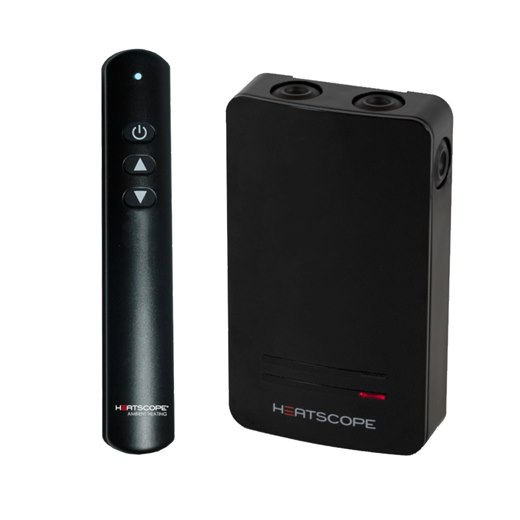 Kontrollbox Heatscope, inkl. IR fjärrkontroll