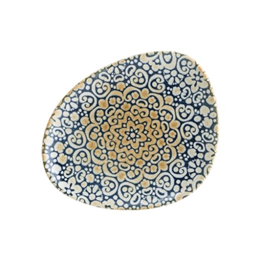 Tallrik Alhambra, flat, asymmetrisk