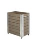 Blomlåda Cubic M, med hjul