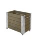 Blomlåda Cubic M, med hjul
