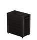 Blomlåda Cubic M, med hjul