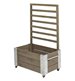 Blomlåda Cubic spaljé, med hjul