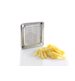 Pommes frites-skärare, rostfritt stål, aluminium, 43x16,8x29 cm