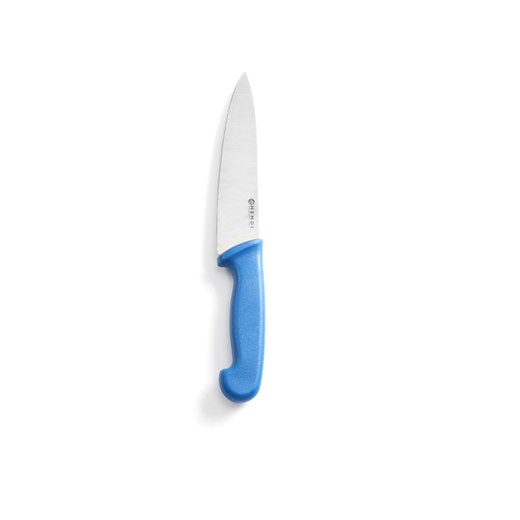 Kockkniv, blått handtag