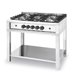 Gasspis Kitchen Line, 5 brännare, öppen ram, 14,3 kW