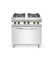 Gasspis Kitchen Line, 4 brännare, konvektionsugn, 3000 W, 230 V