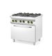 Gasspis Kitchen Line, 4 brännare, konvektionsugn, 3000 W, 230 V