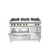 Gasspis Kitchen Line, 6 brännare, konvektionsugn, 3000 W, 230 V