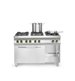 Gasspis Kitchen Line, 6 brännare, konvektionsugn, 3000 W, 230 V