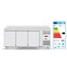 Frysbänk Profi Line, 420 liter, 600 W, 230 V, 3 dörrar