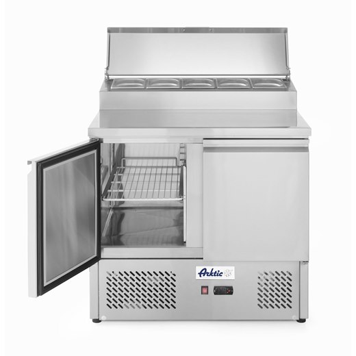Kylbänk med kylränna Arktic, 300 liter, 310 W, 230 V, 2 dörrar
