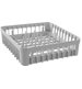 Diskmaskinskorg, glas, 40x40x11 cm, polypropen, stödben, grå