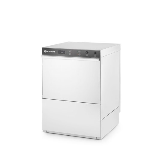 Diskmaskin, 50x50 cm, 6600 W, 400 V, elektromekanisk styrning, doseringspump