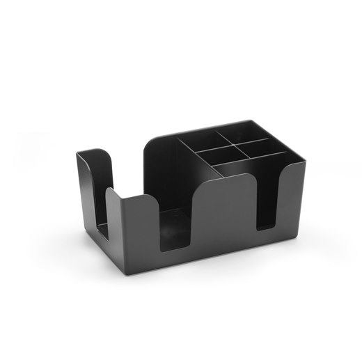 Bar Caddy BarUp, 6 fack, ABS, svart
