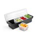 Ingrediensbox BarUp, 48x15x10 cm, 4 fack