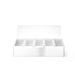 Ingrediensbox BarUp, rostfritt stål, 37,5x14x9 cm, 5 fack