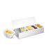 Ingrediensbox BarUp, rostfritt stål, 37,5x14x9 cm, 5 fack