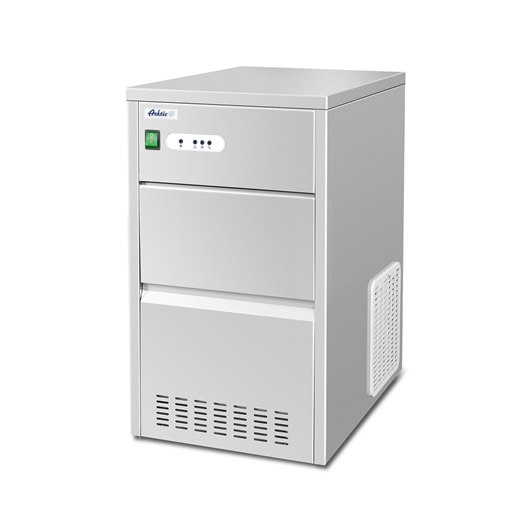 Iskubmaskin Arktic, 241 W, 230 V, 26 kg/dag, kapacitet 7 kg, luftkyld
