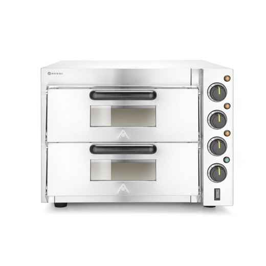 Pizzaugn, dubbel, 3000 W, 230 V, analog