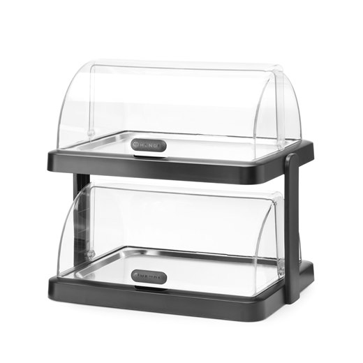 Roll top kyldisplay UNIQ Double Duo, 48x35,5x48 cm