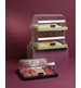 Roll top kyldisplay UNIQ Double Duo, 48x35,5x48 cm