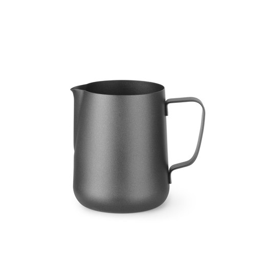 Mjölkkanna, rostfritt stål, 0,6 liter, svart