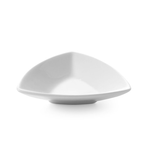 Tapasskål Triangolo, vit, 10x10 cm, 6-pack