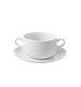 Kaffefat Flora, vit, dia 15,8 cm