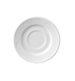 Espressofat Saturn, vit, dia 12,5 cm