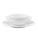 Soppfat Saturn, vit, dia 19 cm