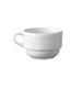Kaffekopp Saturn, porslin, vit, 23 cl