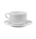 Kaffekopp Saturn, porslin, vit, 23 cl