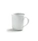 Kaffemugg Saturn, porslin, vit, 22 cl