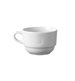 Kaffekopp Karizma, porslin, vit, 23 cl