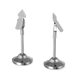 Menyställ, med klämma, rostfritt stål, dia 4 cm, höjd 10,4 cm, 2-pack