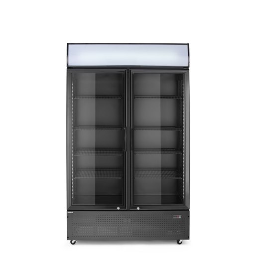 Backbar-kyl Arktic, svart, dubbeldörrar, 510 W, 220 V, 512 liter