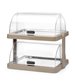 Roll top kyldisplay UNIQ Double Duo, 48x35,5x48 cm