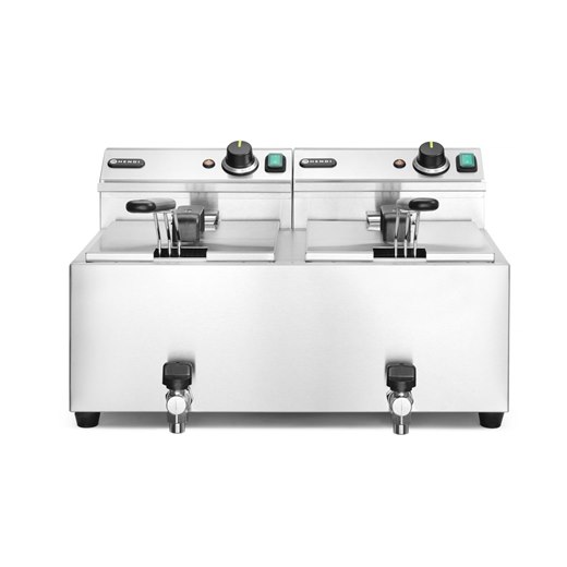 Fritös Profi Line, med tappkran, 7000 W, 230 V, 16 liter