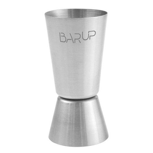 Jigger BarUp, rostfritt stål, 20/40 ml