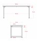 Plankbord Trend Living, 166 cm