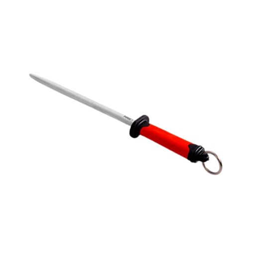 Skärpstål Pirge Duo, röd, 30 cm